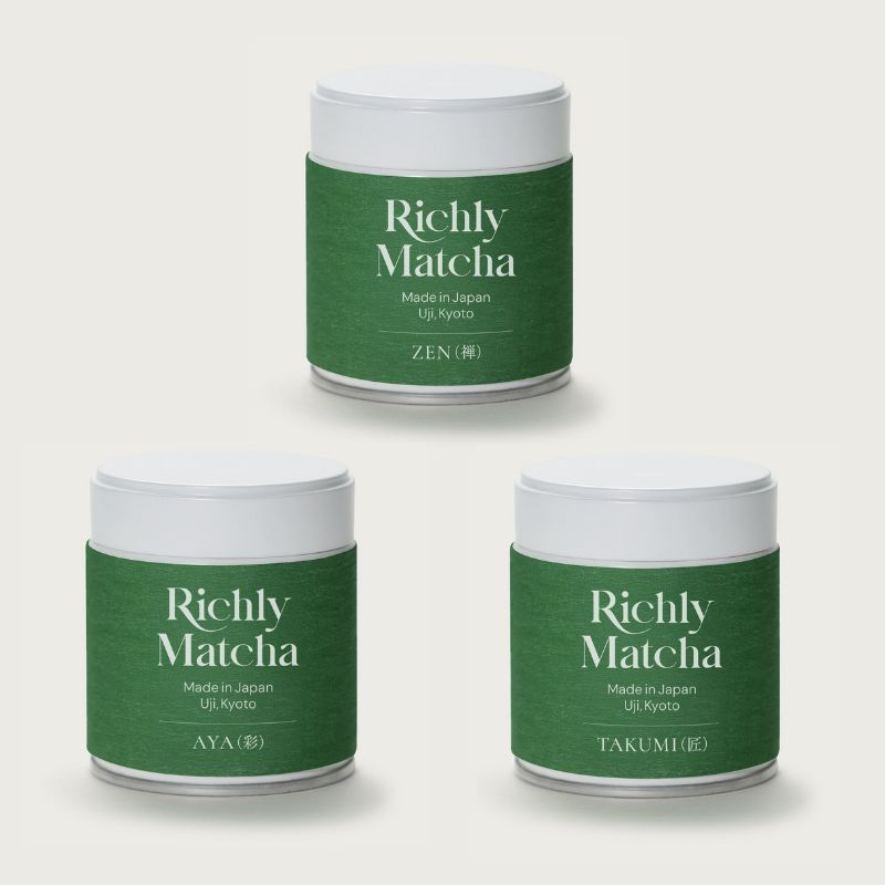 Matcha Tasting Set | ZEN, AYA & TAKUMI