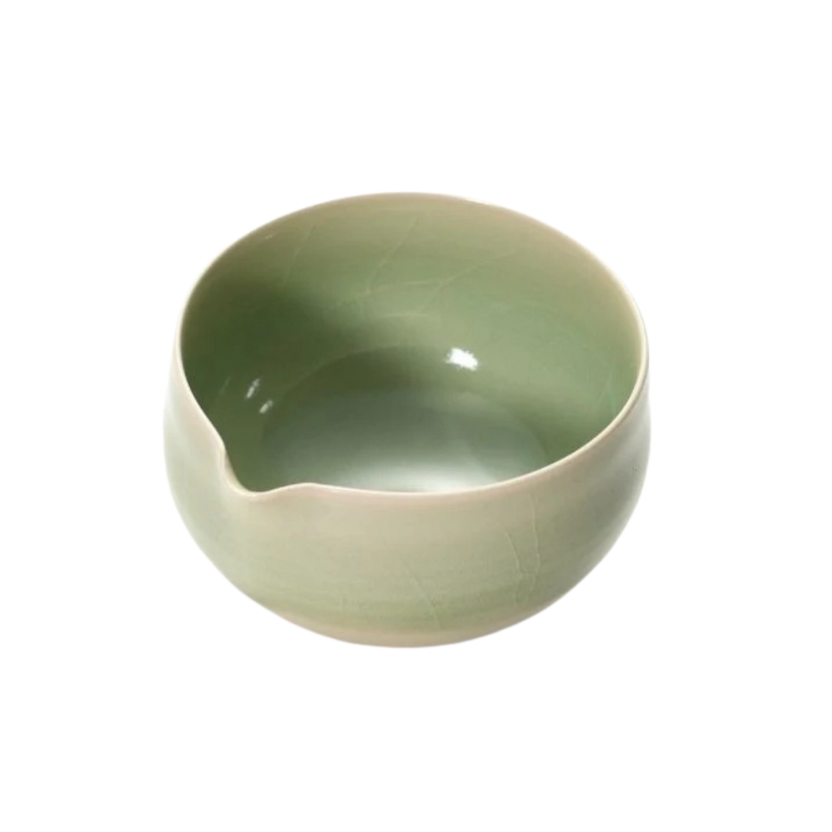 Katakuchi Chawan | Kiyomizu-yaki Matcha Bowl