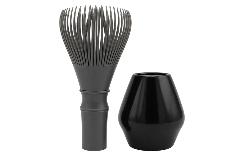 Gray Resin Matcha Whisk | Japanese Chasen