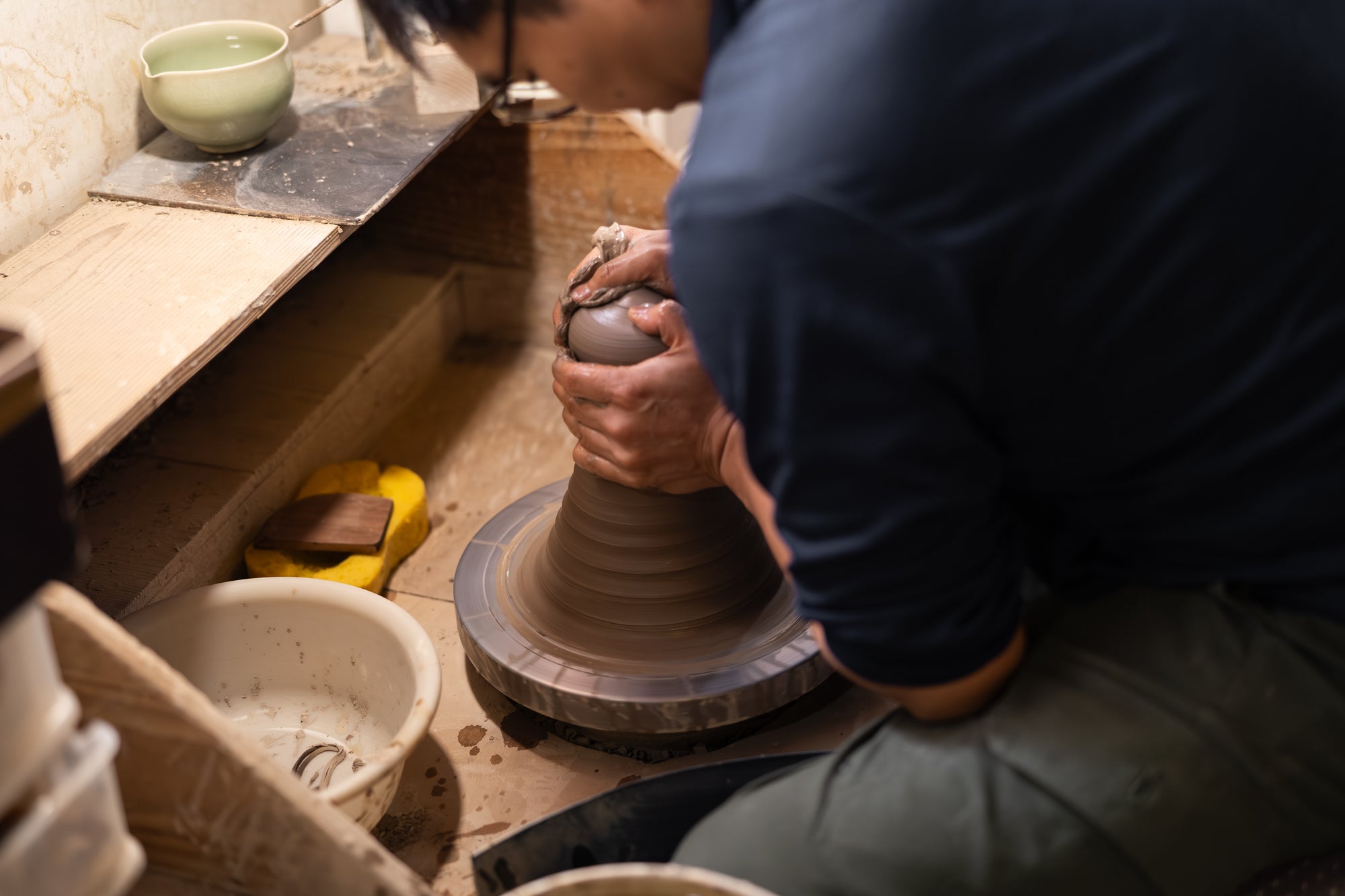 Tea Bowl – Kiyomizu Katakuchi