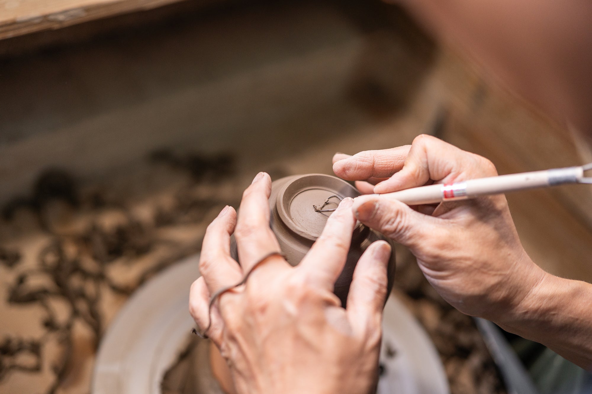 Tea Bowl – Kiyomizu Katakuchi