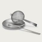 Silver Matcha Tool Set | Shifter, Utensil Plate and spoon